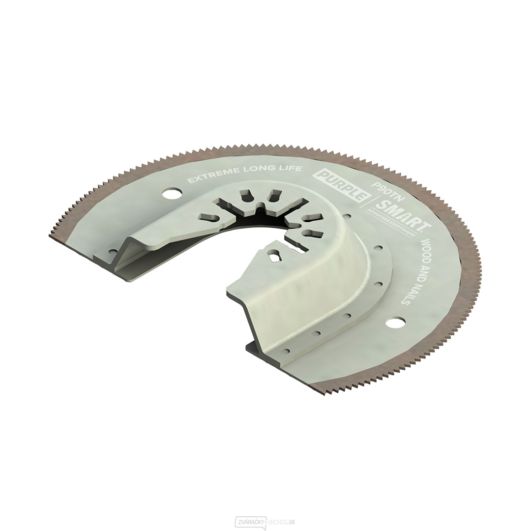 Segmentový pílový kotúč SMART ULTIMATE s titánovou čepeľou na drevo a neželezný kov, 90 mm - 1 kus