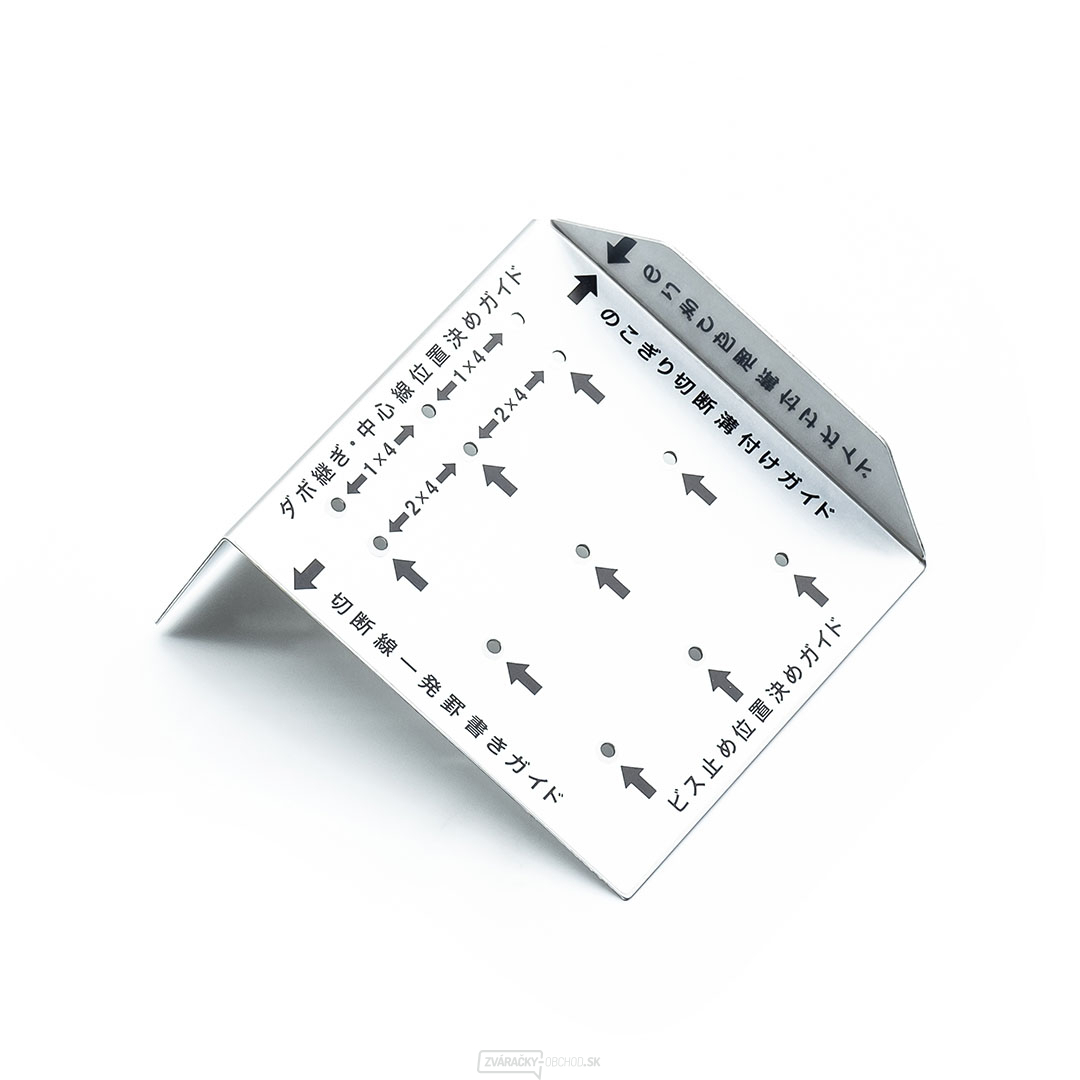 Nerezové vodítko 2x4 Rakuda na rezanie japonskou pílkou