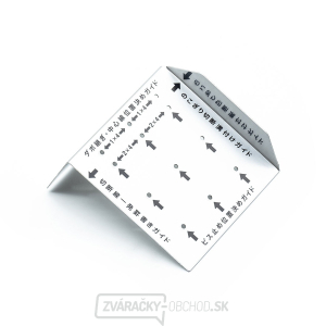 Nerezové vodítko 2x4 Rakuda na rezanie japonskou pílkou Nerezové vodítko 2x4 Rakuda na rezanie japonskou pílkou gallery main image