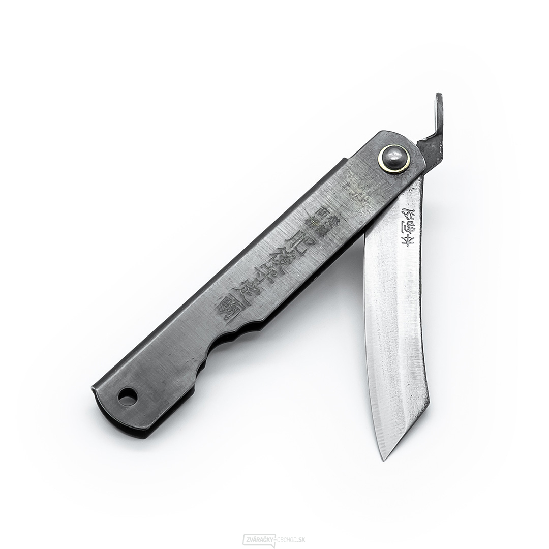 Japonský zatvárací nôž Higonokami NAGAO z ocele Yasuki - čepeľ M - 66 mm