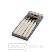 Sada rezbárskych mini-dlát MARUICHI R-5 s drevenou rukoväťou - 5 kusov Sada rezbárskych mini-dlát MARUICHI R-5 s drevenou rukoväťou - 5 kusov gallery main image