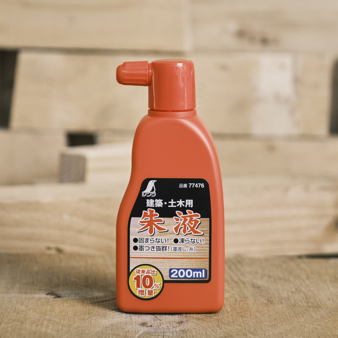 Náhradný atrament SHINWA do japonskej brnkačky - 200 ml - červený