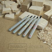 Sada rezbárskych mini-dlát MARUICHI s gumovou rukoväťou - 5 kusov Sada rezbárskych mini-dlát MARUICHI s gumovou rukoväťou - 5 kusov gallery main image