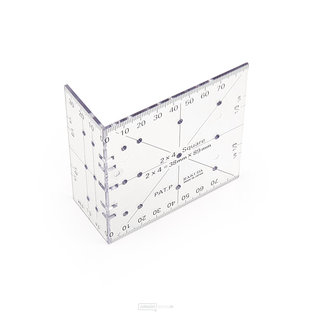 Japonské rohové značiace pravítko RAKUDA