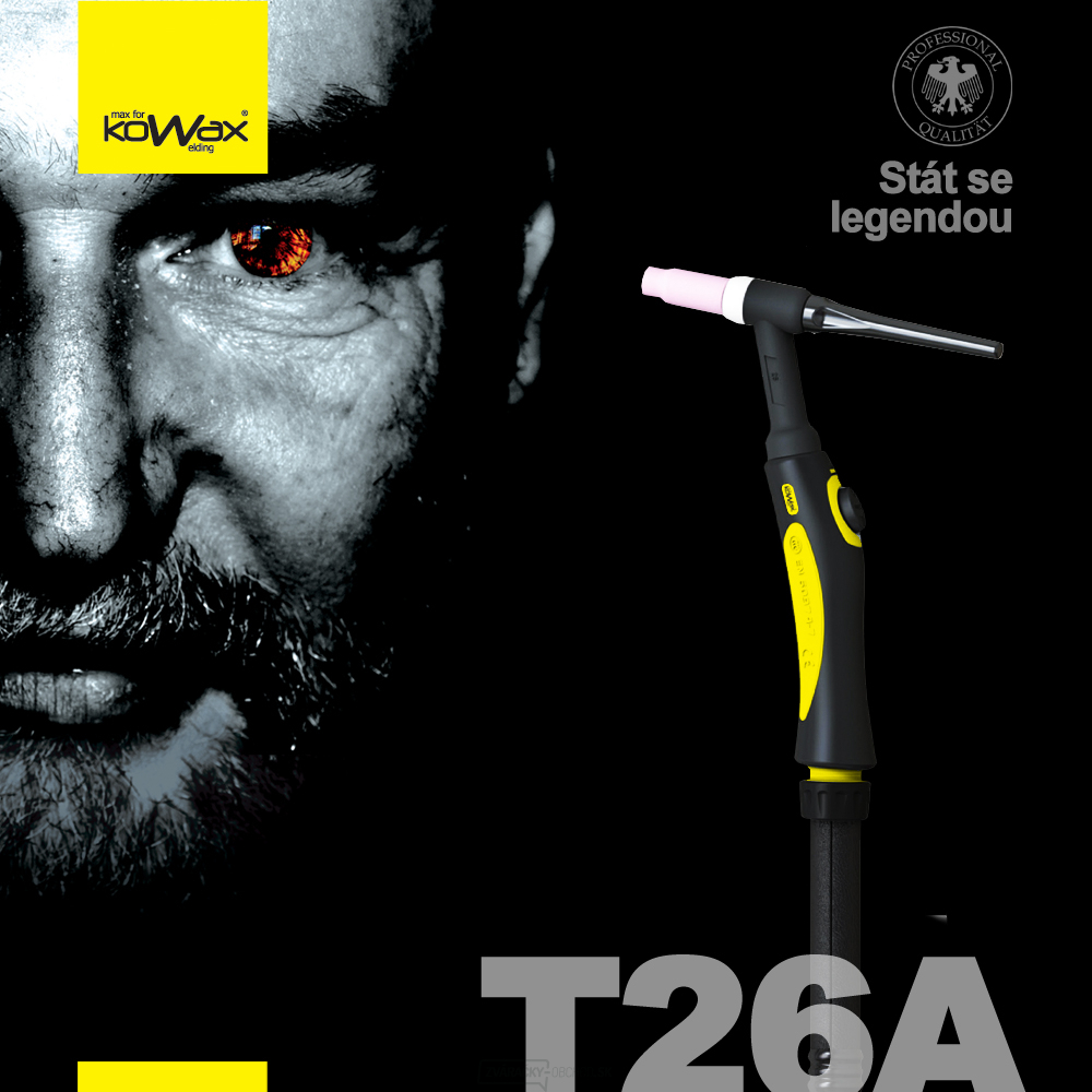 KOWAX TIG horák T26A 8m-5pin