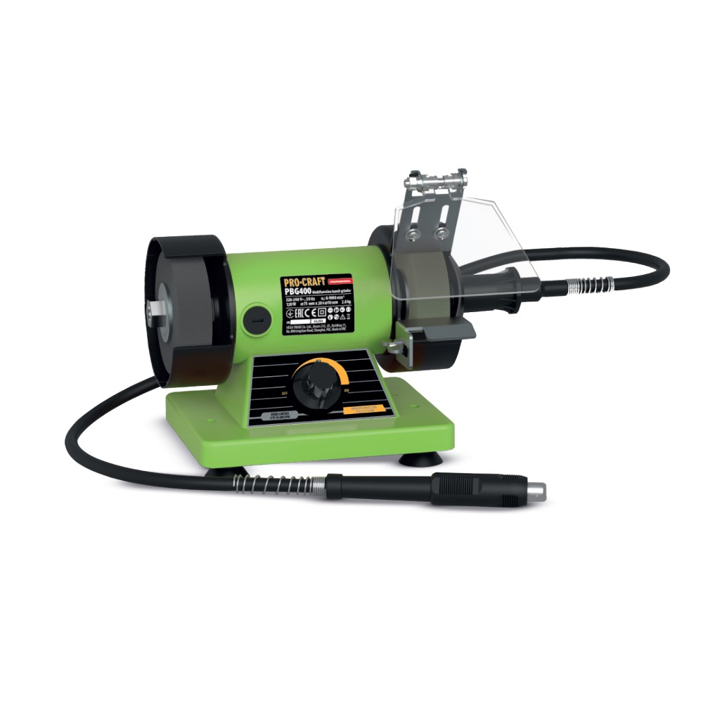 Dvojkotúčová brúska s priamou brúskou Procraft PBG400 | PBG400 PBG400