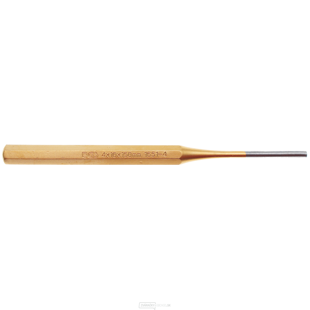 Vyrážač závlačiek BGS 1651-4 | 150 mm | 4 mm