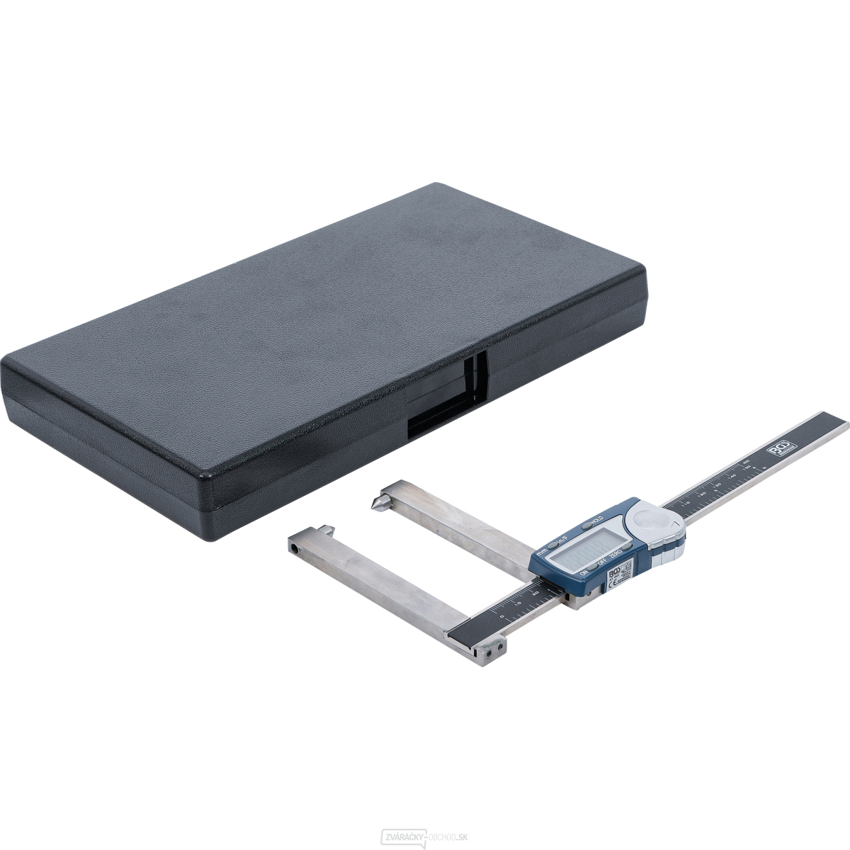 Digitálne posuvné meradlo na meranie hrúbky brzdových kotúčov BGS 1943 |