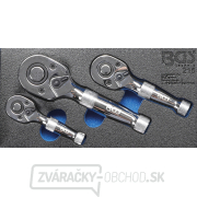 Súprava račien s prepínacou páčkou BGS 215 | 6,3 mm (1/4 Súprava račien s prepínacou páčkou BGS 215 | 6,3 mm (1/4