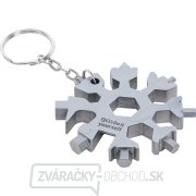 Multifunkčný nástroj BGS 85880 | snehová vločka | 18 v 1 | nerezová oceľ Multifunkčný nástroj BGS 85880 | snehová vločka | 18 v 1 | nerezová oceľ gallery main image