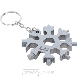 Multifunkčný nástroj BGS 85880 | snehová vločka | 18 v 1 | nerezová oceľ Multifunkčný nástroj BGS 85880 | snehová vločka | 18 v 1 | nerezová oceľ gallery main image