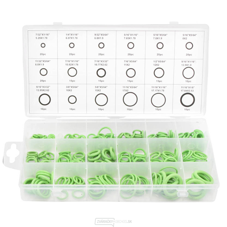 Súprava"O" krúžkov na klimatizácie, 270 ks F01101, TA1408