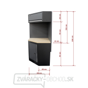 AKČNÝ SET Dielenské skrinky MB-TGC1300B a MB-WGB1334 s drevenou pracovnou doskou MB-TGW34 AKČNÝ SET Dielenské skrinky MB-TGC1300B a MB-WGB1334 s drevenou pracovnou doskou MB-TGW34 náhled