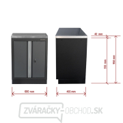 Dvojdverová skrinka s nerezovou pracovnou doskou Matabro SET-CA01057 | 1 polica | 680x465x950 mm Dvojdverová skrinka s nerezovou pracovnou doskou Matabro SET-CA01057 | 1 polica | 680x465x950 mm náhled