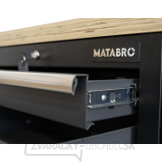 Dielenská skrinka s drevenou pracovnou doskou Matabro SET-CA01058 | 4 šuplíky | 680x465x950 mm Dielenská skrinka s drevenou pracovnou doskou Matabro SET-CA01058 | 4 šuplíky | 680x465x950 mm náhled