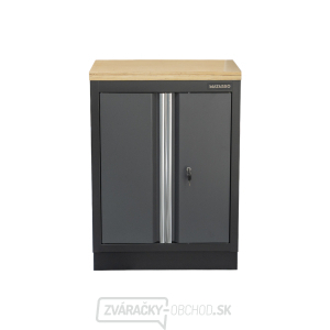 Dvojdverová skrinka s drevenou pracovnou doskou Matabro SET-CA01070 | 1 polica | 680x465x950 mm Dvojdverová skrinka s drevenou pracovnou doskou Matabro SET-CA01070 | 1 polica | 680x465x950 mm gallery main image