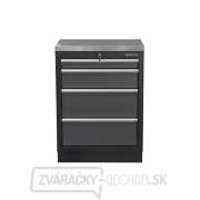 Dielenská skrinka s nerezovou pracovnou doskou Matabro SET-CA01059 | 4 šuplíky | 680x465x950 mm Dielenská skrinka s nerezovou pracovnou doskou Matabro SET-CA01059 | 4 šuplíky | 680x465x950 mm gallery main image