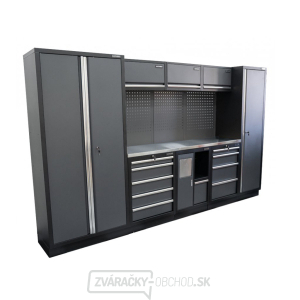 AKČNÝ SET Zostava 8 ks dielenského nábytku SET-CA01072 s nerezovou pracovnou doskou MB-TGW80S AKČNÝ SET Zostava 8 ks dielenského nábytku SET-CA01072 s nerezovou pracovnou doskou MB-TGW80S gallery main image