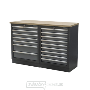 AKČNÝ SET Dielenská skrinka MB-TGC1307 a MB-TGC1309 s drevenou pracovnou doskou MB-TGW53 AKČNÝ SET Dielenská skrinka MB-TGC1307 a MB-TGC1309 s drevenou pracovnou doskou MB-TGW53 gallery main image
