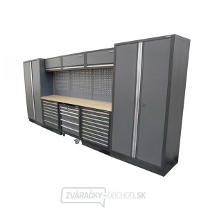 AKČNÝ SET Zostava 8 ks dielenského nábytku SET-CA01078 s drevenou pracovnou doskou MB-TGW80 AKČNÝ SET Zostava 8 ks dielenského nábytku SET-CA01078 s drevenou pracovnou doskou MB-TGW80 gallery main image