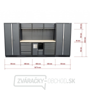AKČNÝ SET Zostava 8 ks dielenského nábytku SET-CA01079 s drevenou pracovnou doskou MB-TGW80 AKČNÝ SET Zostava 8 ks dielenského nábytku SET-CA01079 s drevenou pracovnou doskou MB-TGW80 náhled
