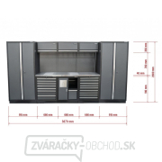AKČNÝ SET Zostava 8 ks dielenského nábytku SET-CA01080 s nerezovou pracovnou doskou MB-TGW80S AKČNÝ SET Zostava 8 ks dielenského nábytku SET-CA01080 s nerezovou pracovnou doskou MB-TGW80S náhled
