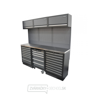 AKČNÝ SET Zostava 6 ks dielenského nábytku SET-CA01082 s nerezovou pracovnou doskou MB-TGW80S AKČNÝ SET Zostava 6 ks dielenského nábytku SET-CA01082 s nerezovou pracovnou doskou MB-TGW80S gallery main image