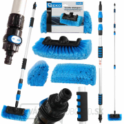 Teleskopická kefa na umývanie fotovoltaických panelov 2-4,9m Teleskopická kefa na umývanie fotovoltaických panelov 2-4,9m gallery main image