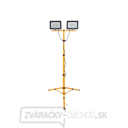 2x100W LED svetlomet s teleskopickým stojanom a káblom - neutrálna biela farba 4500K (1) náhled
