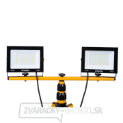 2x50W LED svetlomet s teleskopickým konštrukčným stojanom a káblom - studená biela farba 6500K (1) 2x50W LED svetlomet s teleskopickým konštrukčným stojanom a káblom - studená biela farba 6500K (1) náhled