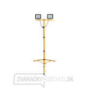 2x50W LED svetlomet s teleskopickým konštrukčným stojanom a káblom - studená biela farba 6500K (1) náhled
