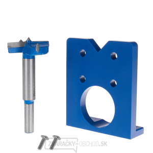 Šablóna pre montáž pántov pomocou vrtáka 35 mm  Šablóna pre montáž pántov pomocou vrtáka 35 mm  gallery main image