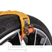 Snehové reťaze na bicykle rýchla montáž - sada 6 kusov  náhled