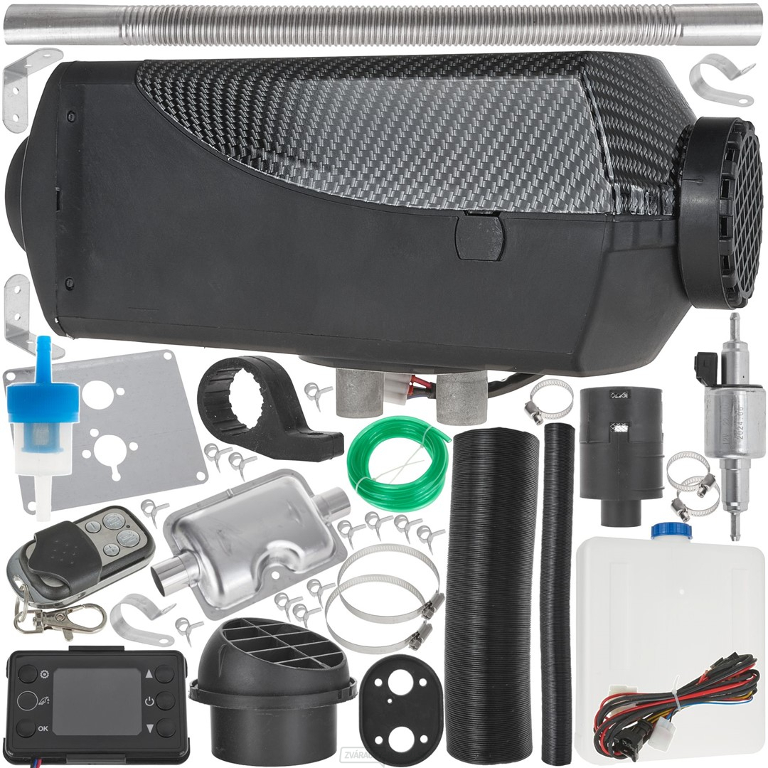 Kúrenie do auta - naftové nezávislé kúrenie 12V 2KW