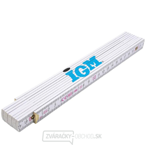 IGM Skladací meter s uhlomerom 2m IGM Skladací meter s uhlomerom 2m gallery main image