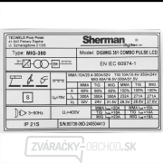 Synergický invertorový zvárací stroj DIGIMIG 351 COMBO PULSE LCD + Horák + Káble Synergický invertorový zvárací stroj DIGIMIG 351 COMBO PULSE LCD + Horák + Káble náhled