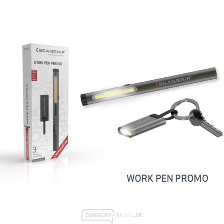 Pracovné svetlo SCANGRIP WORK PEN 200R + Flash micro