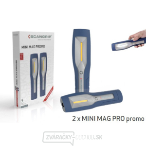 Pracovné svietidlo SCANGRIP 2x MINI MAG PRO Pracovné svietidlo SCANGRIP 2x MINI MAG PRO gallery main image