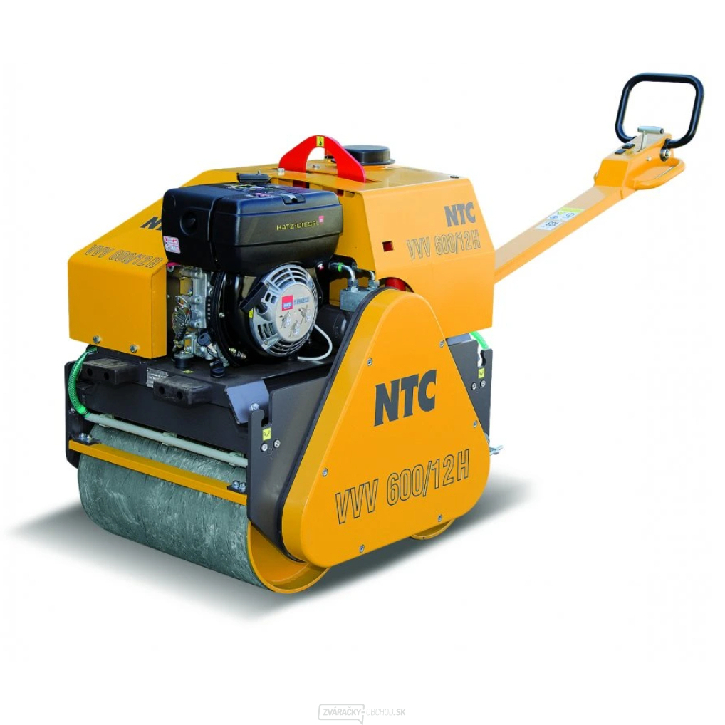 Ručne vedený vibračný valec VVV 600/12H3E