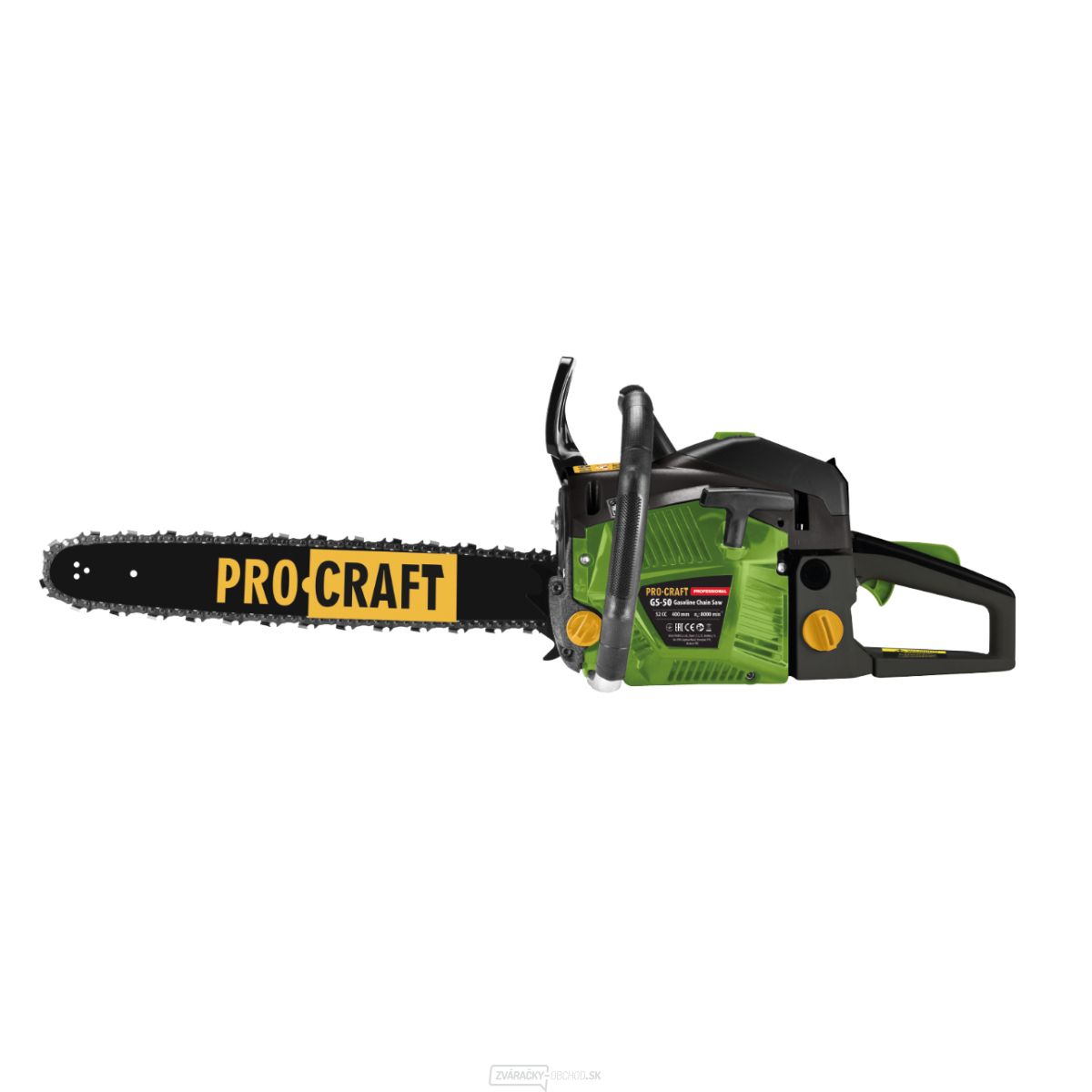 Benzínová reťazová píla Procraft GS-50/2 | GS-50/2