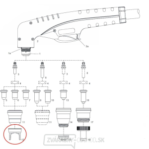 Vedenie hubice PANTERMAX® CUT 50LED IPT-40/SC60  gallery main image