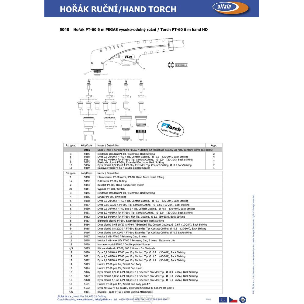 Hubica 6 dier, 28mm PANTERMAX® CUT 50LED IPT-40/SC60 