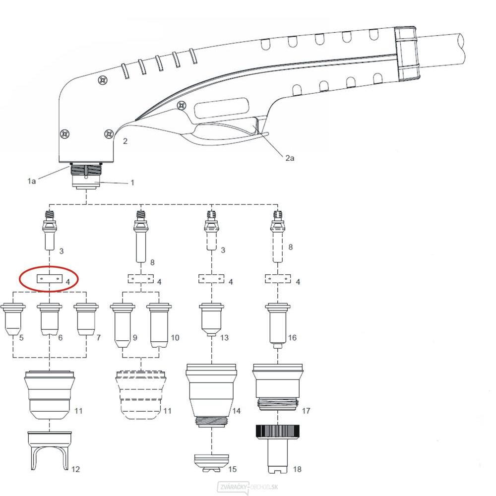 Izolačný krúžok PANTERMAX® CUT 50LED IPT-40/SC60