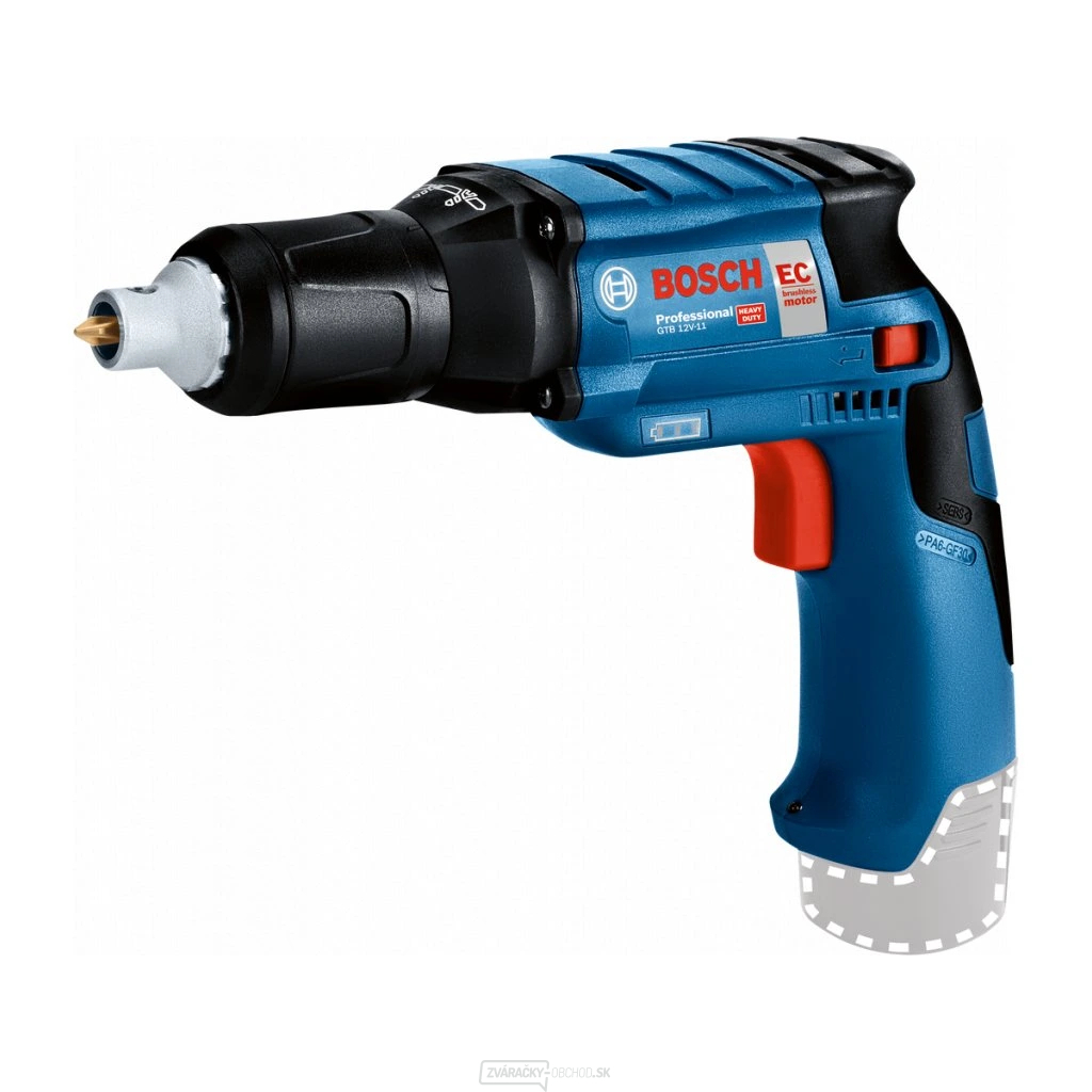 Aku sadrokartónový skrutkovač Bosch GTB 12V-11 (solo v kartóne)