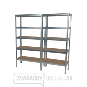 Policové regály | 2 ks | 5 políc | 900 x 400 x 1800 mm Matabro MB-SH02 Policové regály | 2 ks | 5 políc | 900 x 400 x 1800 mm Matabro MB-SH02 gallery main image