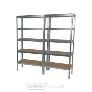 Policové regály | 2 ks | 5 políc | 900 x 400 x 1800 mm Matabro MB-SH02 Policové regály | 2 ks | 5 políc | 900 x 400 x 1800 mm Matabro MB-SH02 gallery main image