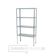 Celokovový policový regál | 4 police | 750 x 300 x 1500 mm Matabro MB-SH04 Celokovový policový regál | 4 police | 750 x 300 x 1500 mm Matabro MB-SH04 gallery main image