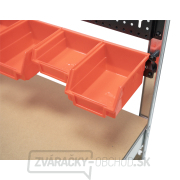 Policový regál s pracovnou plochou | 3 police | 1000 x 400 x 1360 mm Matabro MB-SH07 Policový regál s pracovnou plochou | 3 police | 1000 x 400 x 1360 mm Matabro MB-SH07 náhled