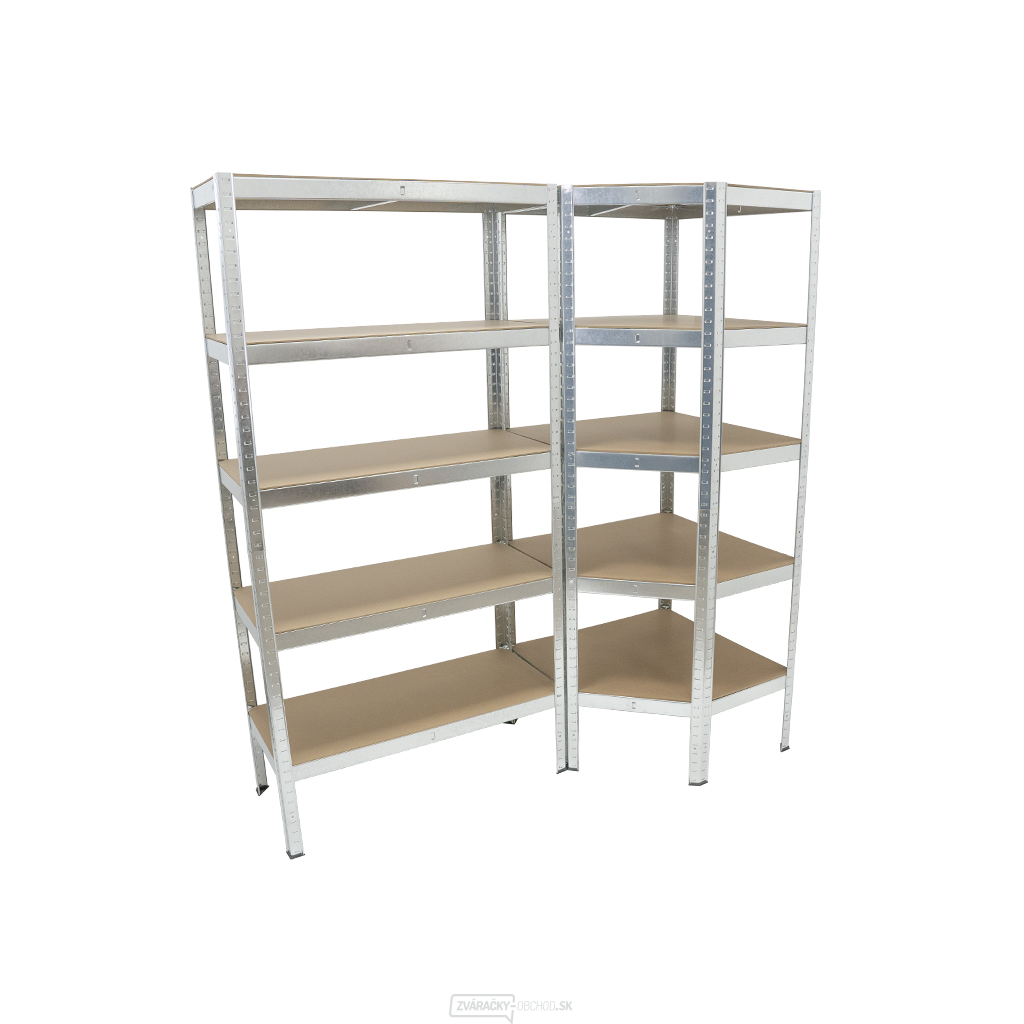 AKČNÝ SET Regálový systém MB-SH01 a MB-SH03 | 2 diely | 1600 x 700 x 1800 mm