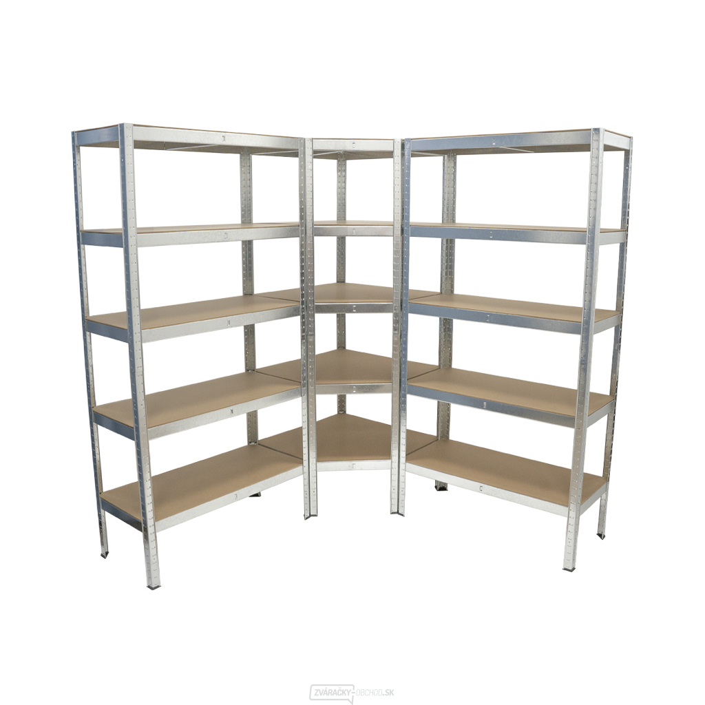 AKČNÝ SET Regálový systém MB-SH02 a MB-SH03 | 3 diely | 1600 x 1600 x 1800 mm
